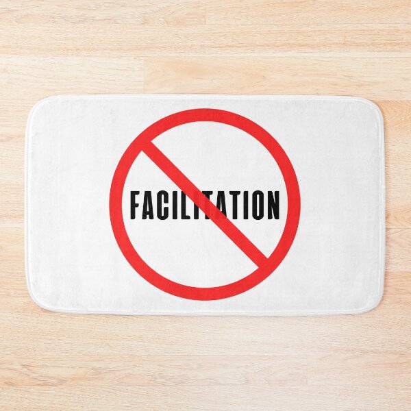 Item preview, No Facilitation designed and sold by trendingatees.