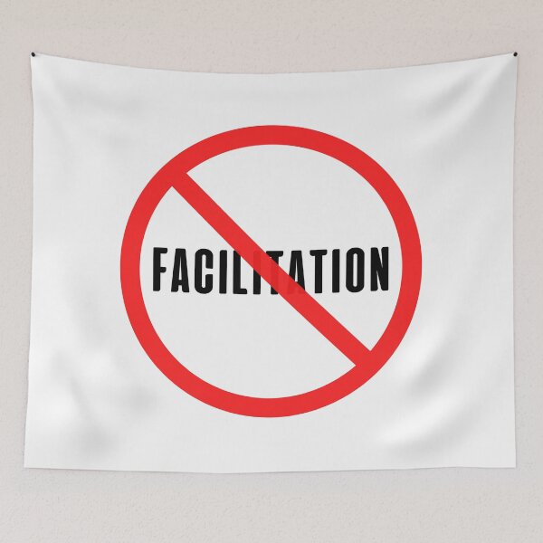 Item preview, No Facilitation designed and sold by trendingatees.