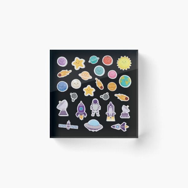 Item preview, Space Adventure Stickers Full Pack designed and sold by Printedarts.
