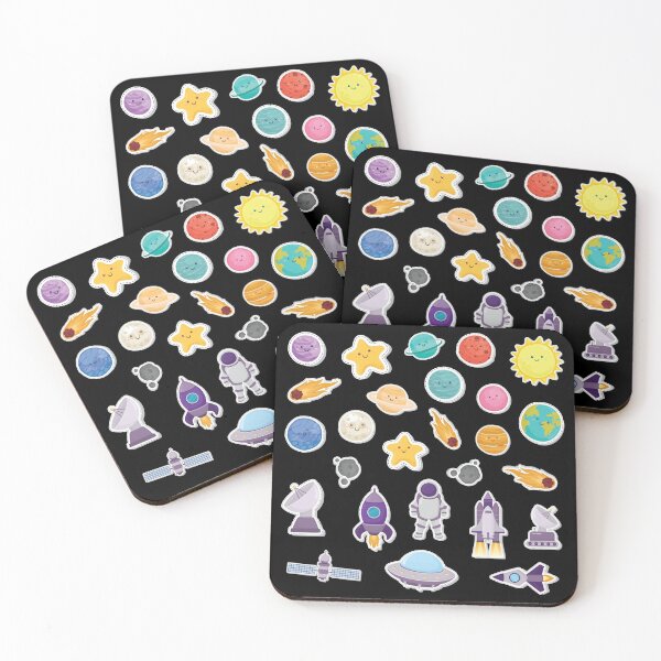 Item preview, Space Adventure Stickers Full Pack designed and sold by Printedarts.