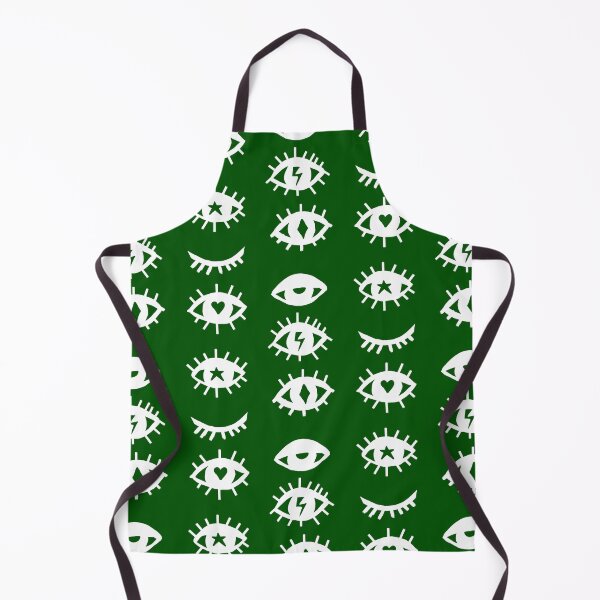 Item preview, Green and white Eye print designed and sold by DemonicGloom.