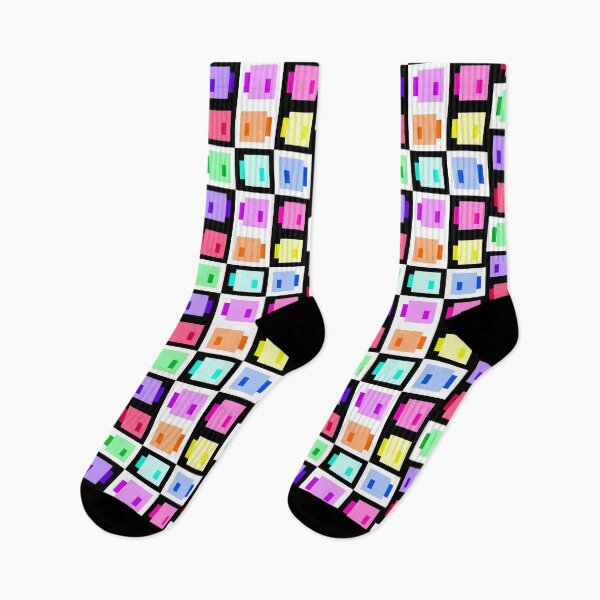 Item preview, Super Simple Pixel Fishies, Rainbow designed and sold by rin3d .