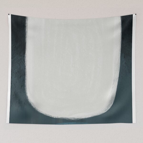 Item preview, blue abstract, paint art, designed and sold by Arctic frame studio.