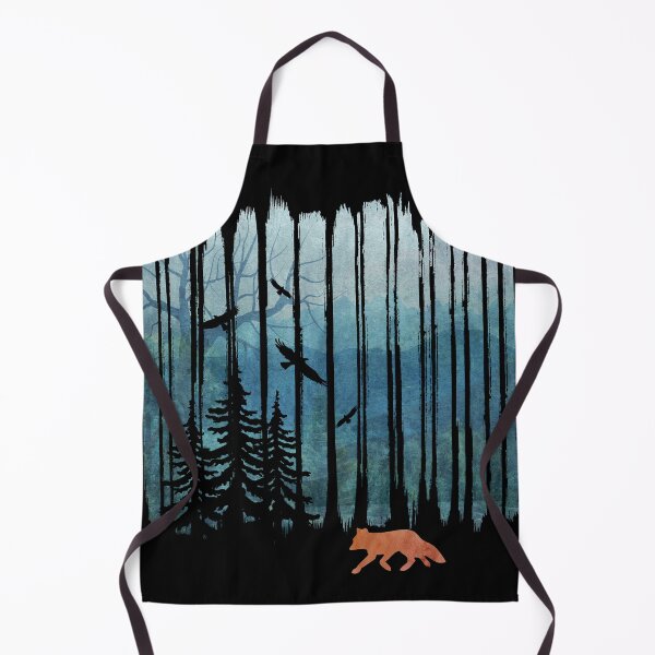 Item preview, Misty Forest Fox - Brush Strokes designed and sold by maryedenoa.