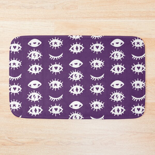 Item preview, Purple white Eye print designed and sold by DemonicGloom.