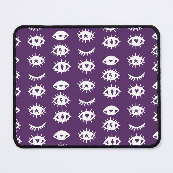 Item preview, Purple white Eye print designed and sold by DemonicGloom.