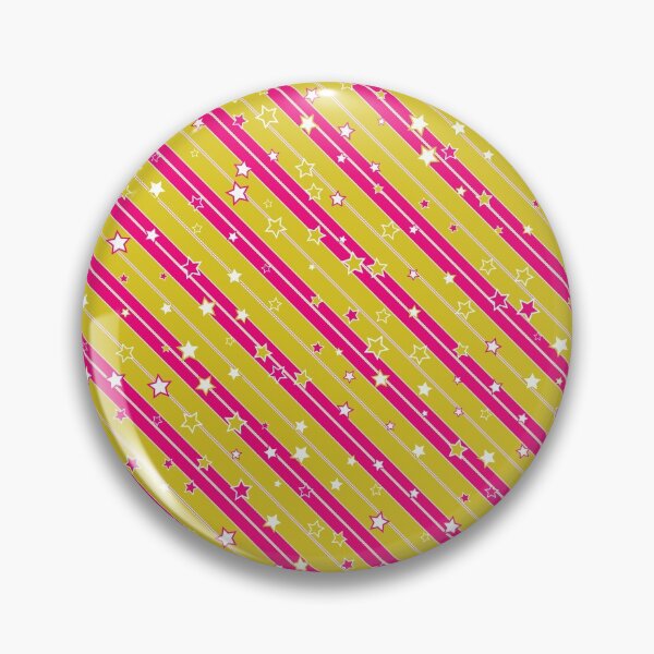 Item preview, Fluro Pink Yellow Stars and Stripes designed and sold by James-Cole.