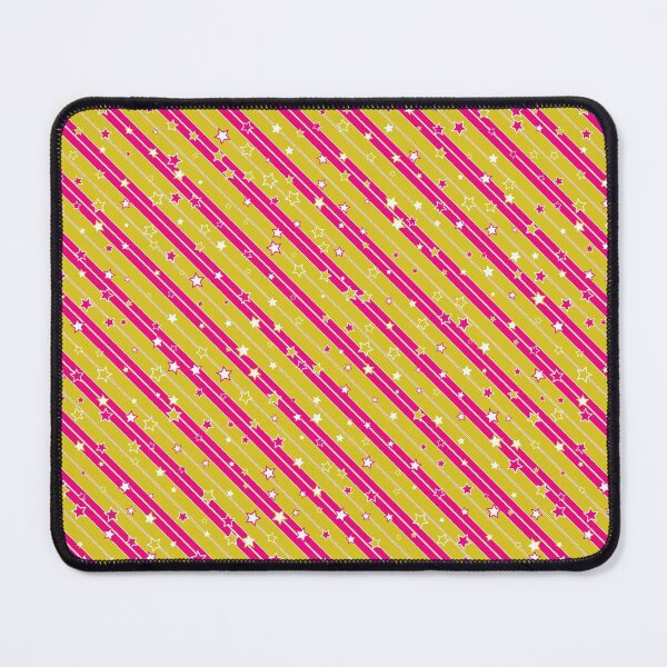 Item preview, Fluro Pink Yellow Stars and Stripes designed and sold by James-Cole.