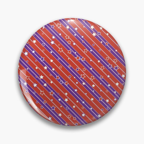 Item preview, Red Purple Stars and Stripes designed and sold by James-Cole.
