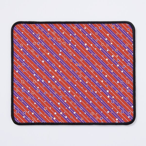 Item preview, Red Purple Stars and Stripes designed and sold by James-Cole.