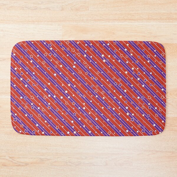 Item preview, Red Purple Stars and Stripes designed and sold by James-Cole.