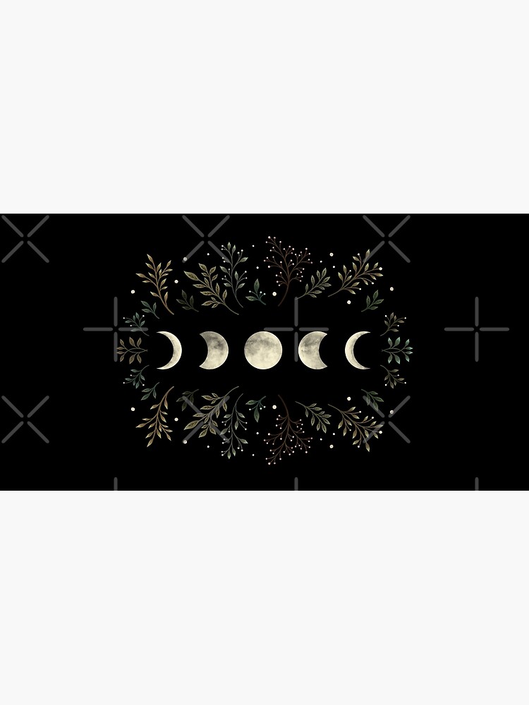 Moonlit Garden-Olive Green by episodicDrawing