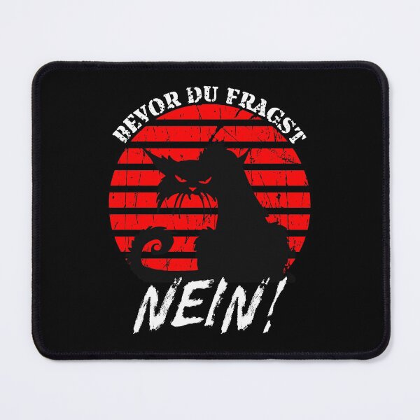 Item preview, Cat With A Funny Saying NO! designed and sold by Galaxy-Corner.