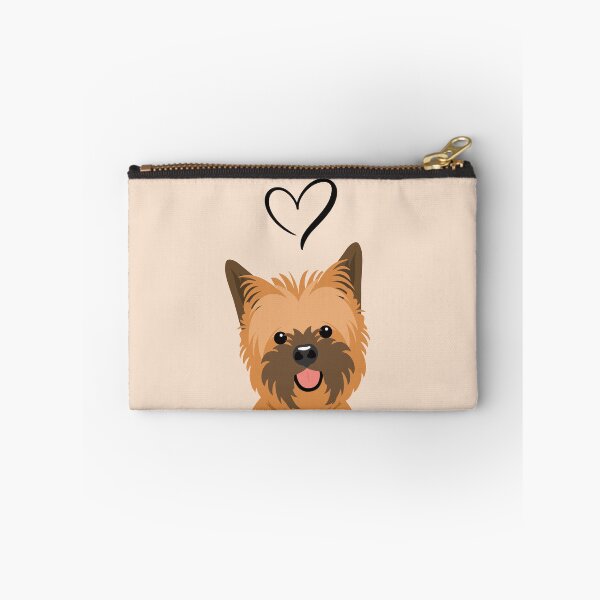 Item preview, LOVE Golden Red Cairn Terrier Dog designed and sold by Lulupainting.