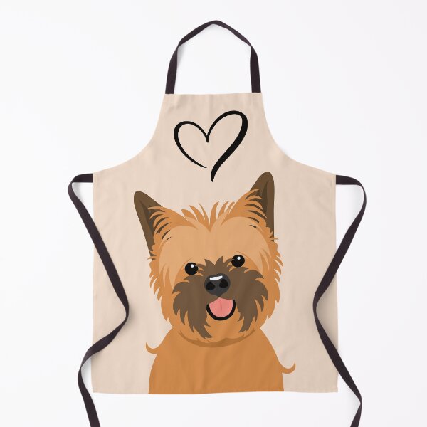 Item preview, LOVE Golden Red Cairn Terrier Dog designed and sold by Lulupainting.