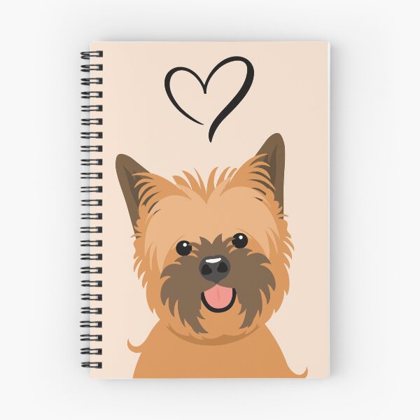 Item preview, LOVE Golden Red Cairn Terrier Dog designed and sold by Lulupainting.