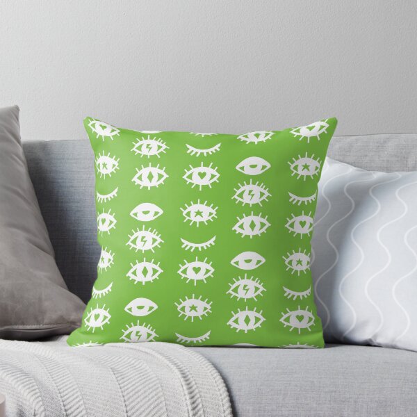 Item preview, Light Green and white Eye print designed and sold by DemonicGloom.