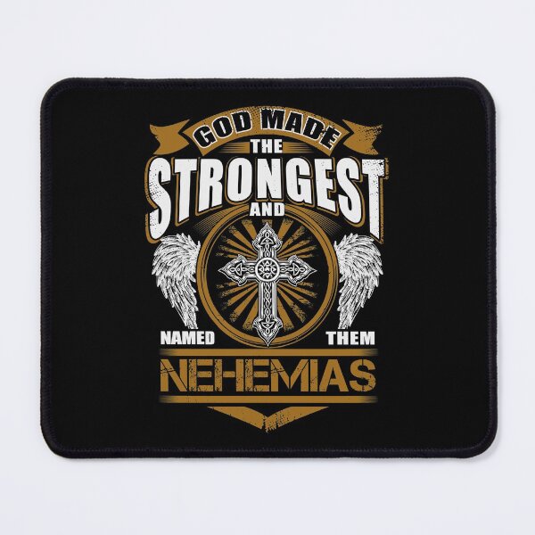 Item preview, Nehemias Name T Shirt - God Found Strongest And Named Them Nehemias Gift Item Tee designed and sold by artiagasonya.