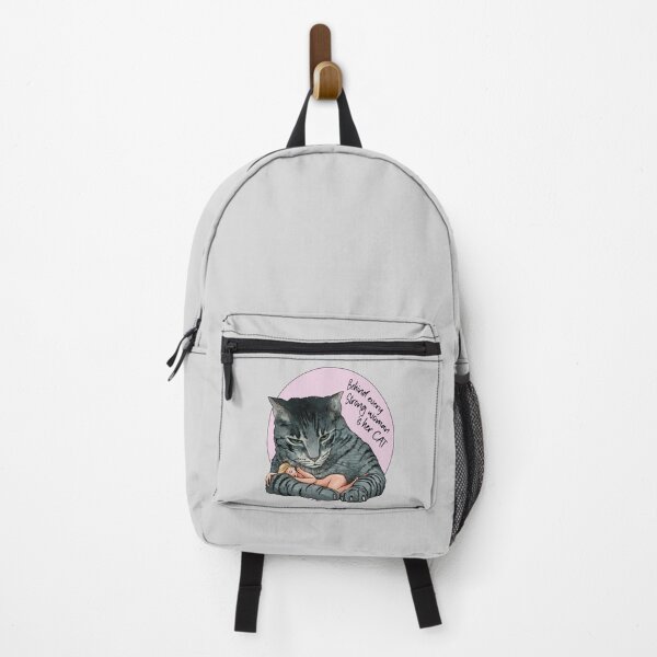 Item preview, Behind Every Strong Women is Her Cat Design designed and sold by AnnastasiiaD.