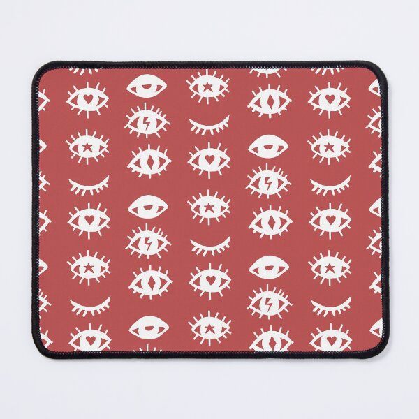 Item preview, Blush Orange and white Eye print designed and sold by DemonicGloom.