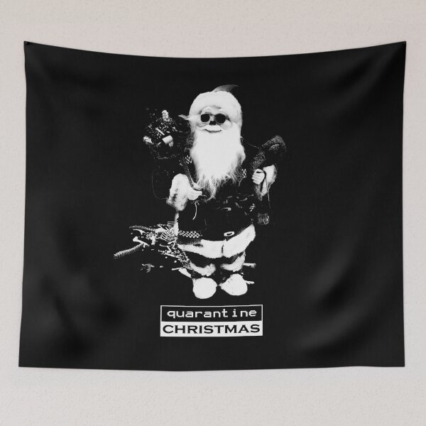 Item preview, Quarantine Christmas Scary Santa designed and sold by HorizonDesignz.
