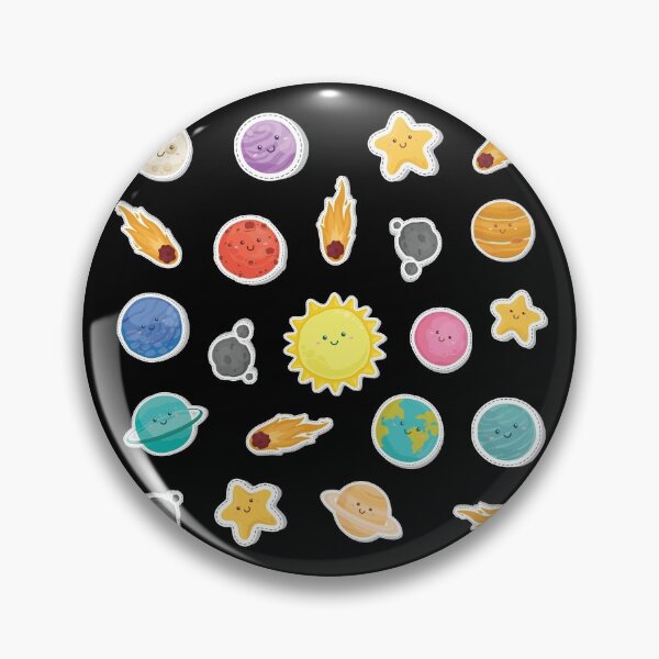 Item preview, Space Celestial Objects Stickers designed and sold by Printedarts.
