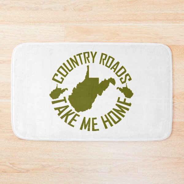 Item preview, West Virginia Country Roads State Map 6 designed and sold by Ripoubsb.