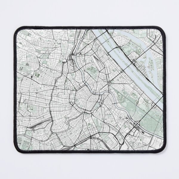 Item preview, Vienna map Scandinavian style designed and sold by DesireeVDA.