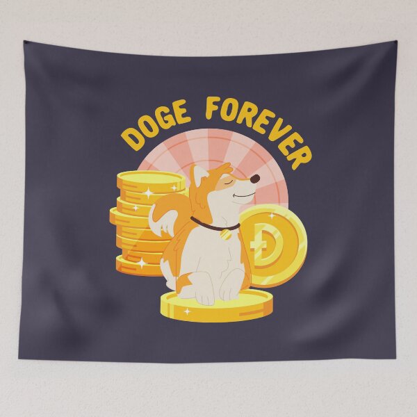 Item preview, Doge forever crypto designed and sold by Morcawork.