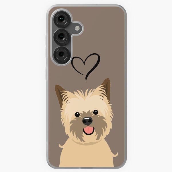 Item preview, LOVE wheaten Cairn Terrier Dog designed and sold by Lulupainting.