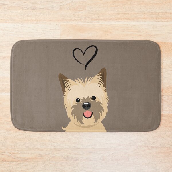Item preview, LOVE wheaten Cairn Terrier Dog designed and sold by Lulupainting.