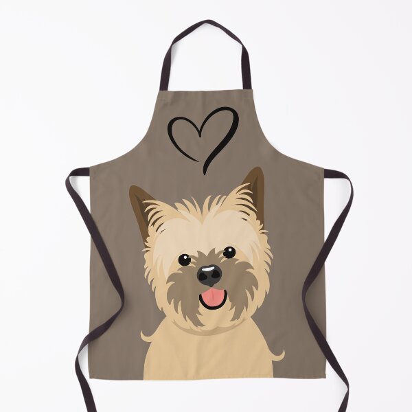 Item preview, LOVE wheaten Cairn Terrier Dog designed and sold by Lulupainting.