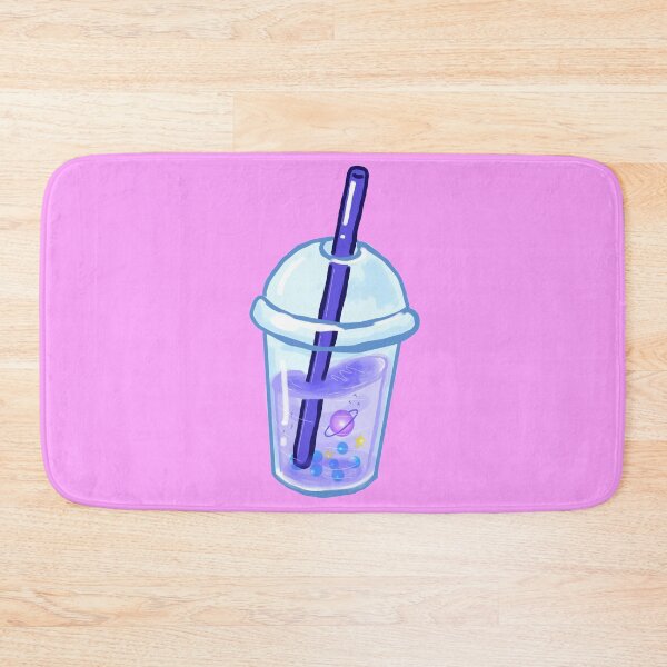 Item preview, Bubble tea -  Space planet tea pink designed and sold by DemonicGloom.