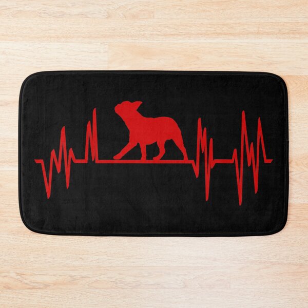 Item preview, French bulldog - Heartbeats designed and sold by FashionHeritage.