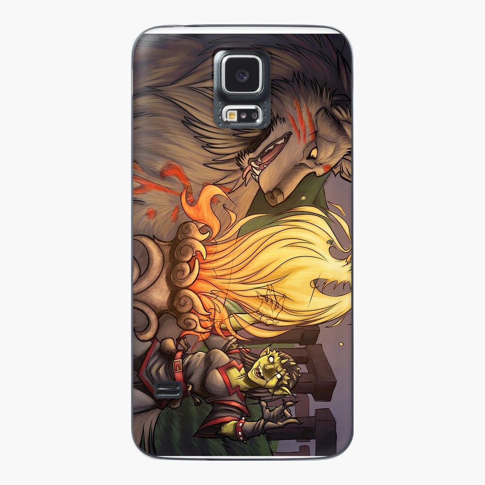 Item preview, Samsung Galaxy Skin designed and sold by cybercat.