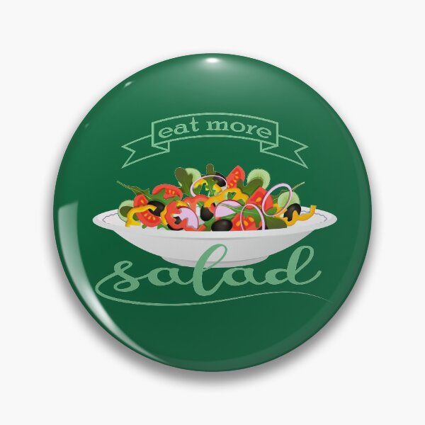 Item preview, Eat more salad quote designed and sold by CutieBlue.