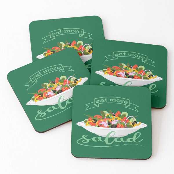 Item preview, Eat more salad quote designed and sold by CutieBlue.