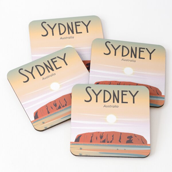 Item preview, Australia vintage travel poster designed and sold by Arctic frame studio.