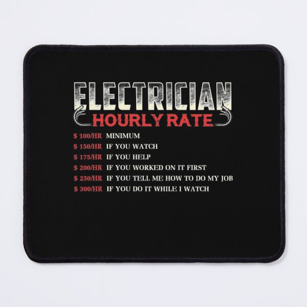 Item preview, Electrician Hourly Rate designed and sold by aryagiri.
