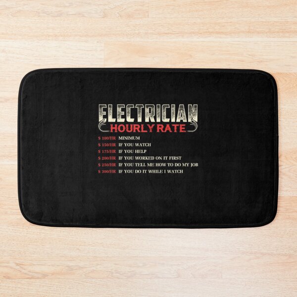 Item preview, Electrician Hourly Rate designed and sold by aryagiri.
