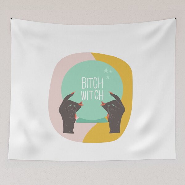 Item preview, BITCH WITCH designed and sold by DiscoVibes.