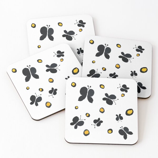 Item preview, Bold Black Butterflies designed and sold by MarianaBlackArt.