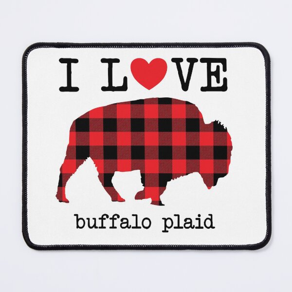 Item preview, I Love Buffalo Plaid Buffalo Funny Buffalo Bison designed and sold by Rabbitti.