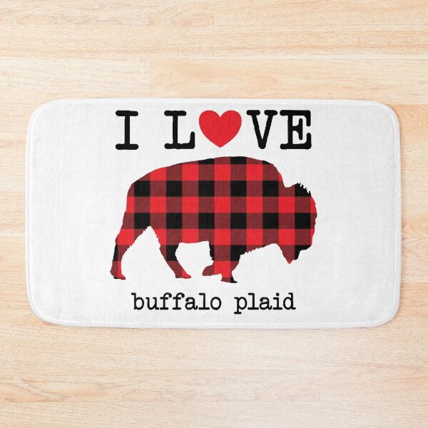 Item preview, I Love Buffalo Plaid Buffalo Funny Buffalo Bison designed and sold by Rabbitti.