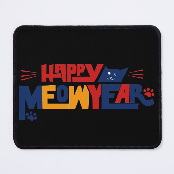 Item preview, Happy Meow Year Alternate Colors designed and sold by Cine Store Merch.