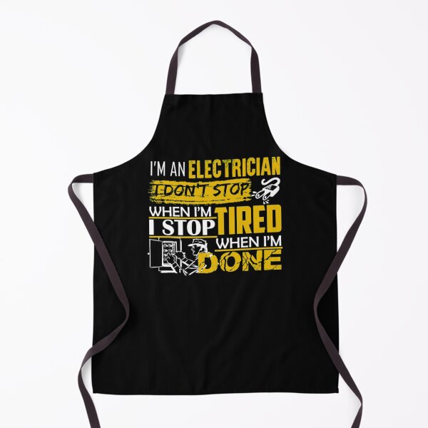 Item preview, Electrician I Stop When Done designed and sold by aryagiri.