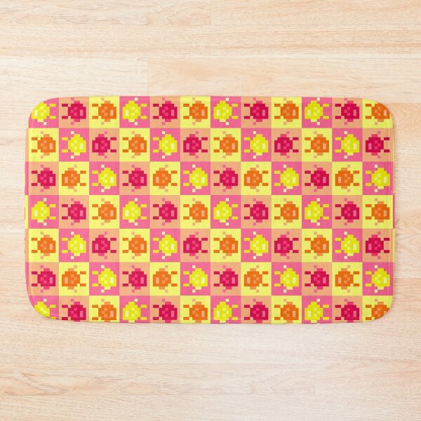 Item preview, Fancy Pixel Fishie Tiles, Red Orange Yellow designed and sold by rin3d .
