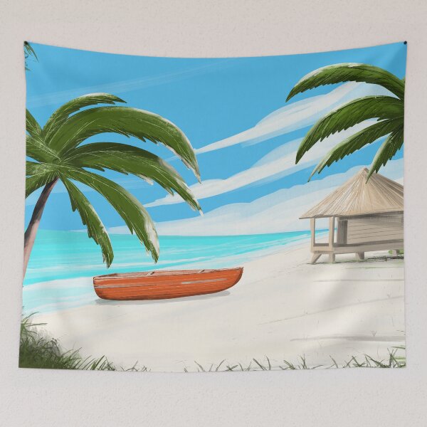 Item preview, Belize vintage travel poster  designed and sold by Arctic frame studio.