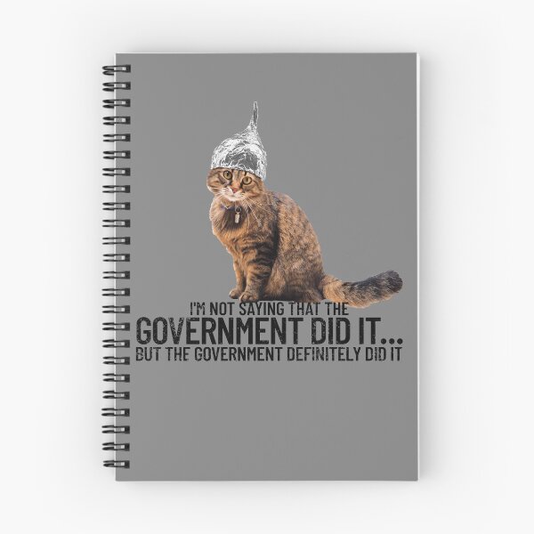 Item preview, Conspiracy Cat Government Conspiracy Theory Tin Foil Hat Gear designed and sold by DynamicDesign.