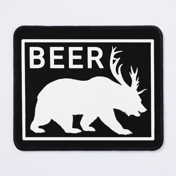 Item preview, bear deer beer designed and sold by DisenyosDeMike.